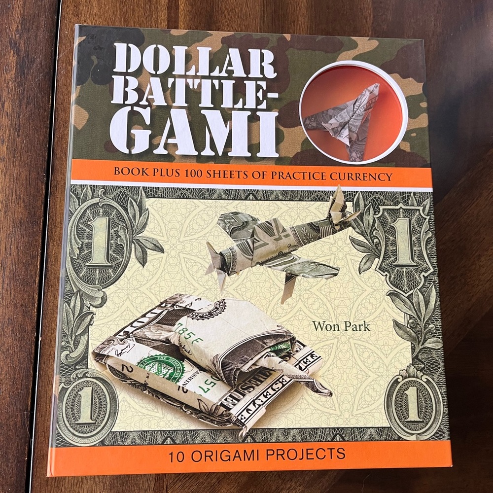 Dollar bill oragami book